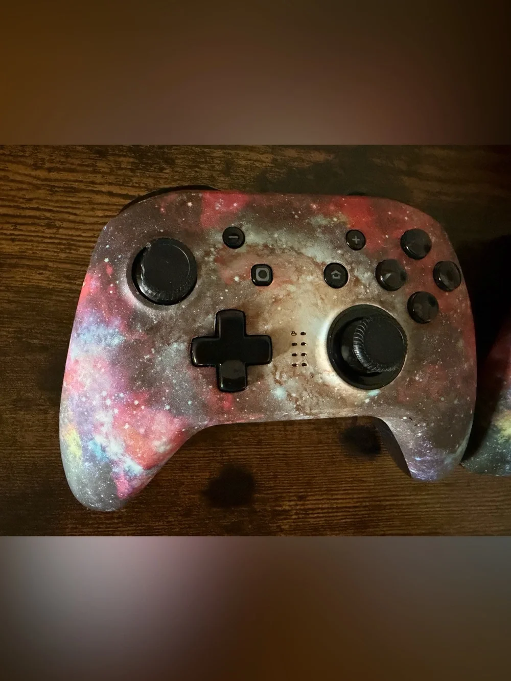 Nintendo Switch Console Bundle with Red & Blue Joy-Con and Galaxy Controllers